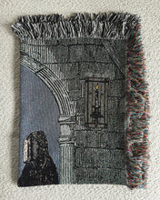 Load image into Gallery viewer, Woven Throw Blanket - “Two of Wands” - 37 x 52 inches