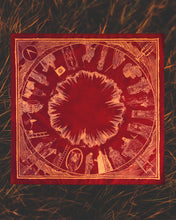 Load image into Gallery viewer, The Somnia Tarot Spread Cloth - "The Journey" - 100% Cotton - 21.5 x 21.5 inches