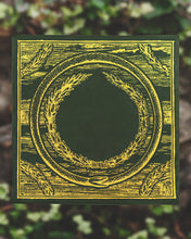 Load image into Gallery viewer, The Somnia Tarot Spread Cloth - "The World" - 100% Cotton - 21.5 x 21.5 inches