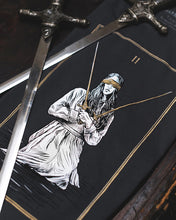 Load image into Gallery viewer, Two of Swords - 100% Cotton T-Shirt - Charcoal Grey