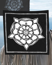 Load image into Gallery viewer, The Somnia Tarot Spread Cloth - "XIII - Death" - 100% Cotton - 21.5 x 21.5 inches