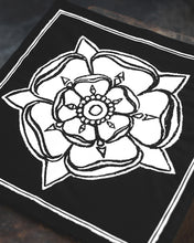 Load image into Gallery viewer, The Somnia Tarot Spread Cloth - "XIII - Death" - 100% Cotton - 21.5 x 21.5 inches