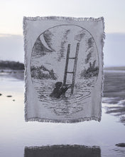 Load image into Gallery viewer, Woven Throw Blanket - "The Moon" - 48 x 60 in