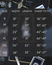 Load image into Gallery viewer, Two of Swords - 100% Cotton T-Shirt - Charcoal Grey