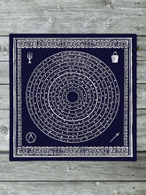 Load image into Gallery viewer, The Somnia Tarot Spread Cloth - Suite of Six - 100% Cotton - 21.5 x 21.5 inches