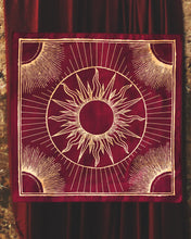 Load image into Gallery viewer, The Somnia Tarot Spread Cloth - Suite of Six - 100% Cotton - 21.5 x 21.5 inches