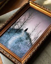 Load image into Gallery viewer, ~The Somnia Tarot - &#39;The Star&#39; 24kt Gold Leaf Embellished Print - Somnia Artifacts
