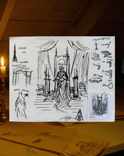 Load image into Gallery viewer, ~The Somnia Tarot - &#39;The Ancestor&#39; Photoshoot Reference Sketch - Somnia Artifacts
