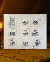 Load image into Gallery viewer, ~The Somnia Tarot - &#39;The Mare&#39; Dream Journal Sketches - Somnia Artifacts
