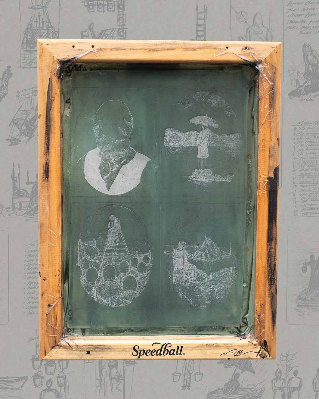 ~The Somnia Tarot: 'In Limbo', Burned Screen - Somnia Artifacts