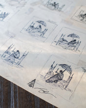 Load image into Gallery viewer, ~The Somnia Tarot - &#39;The Mare&#39; Dream Journal Sketches - Somnia Artifacts
