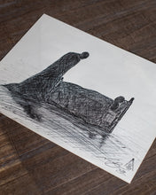 Load image into Gallery viewer, ~The Somnia Tarot - &#39;The Fear Cycle&#39; Concept Sketch - Somnia Artifacts
