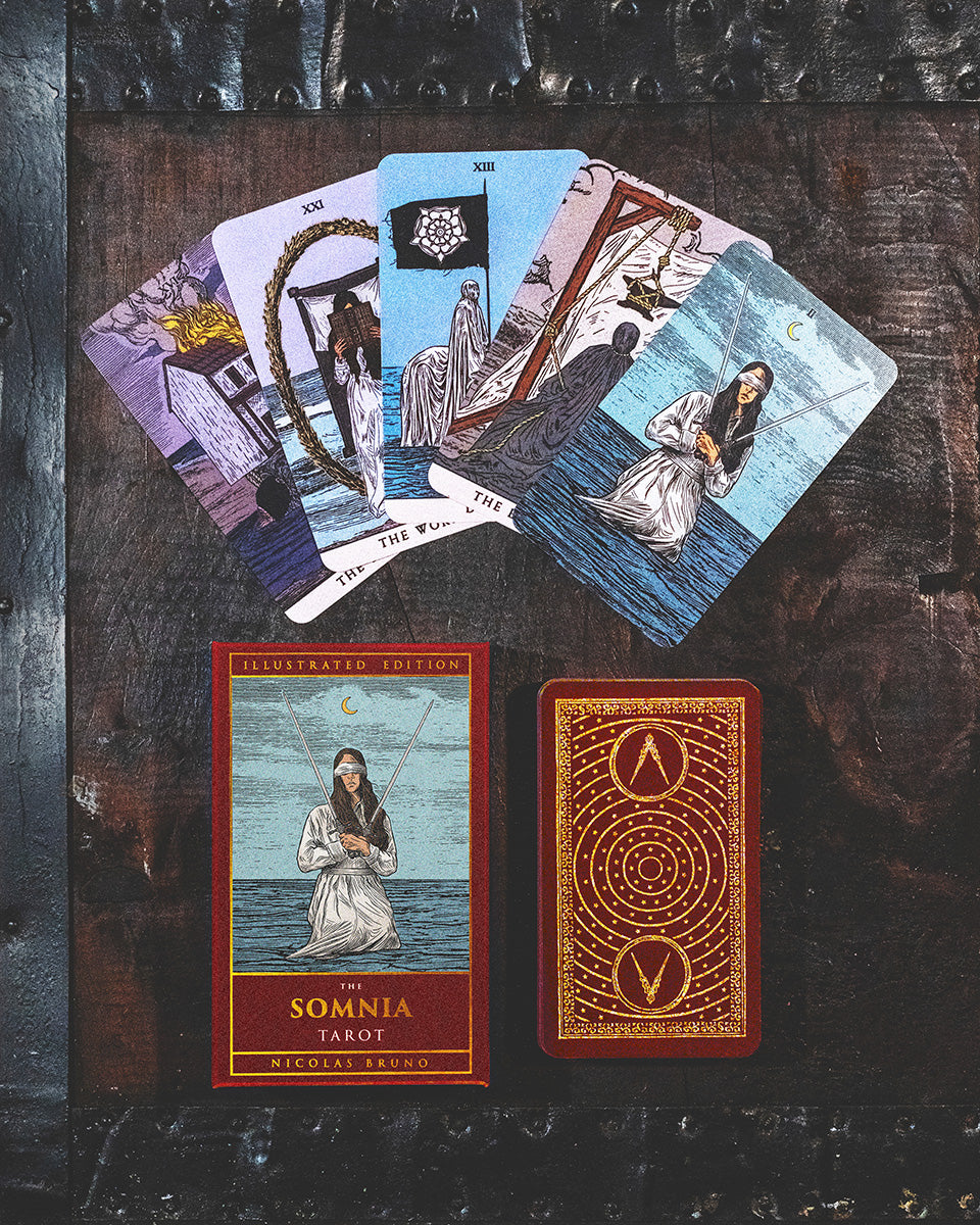 The Somnia Tarot - Illustrated Edition - 78 Card Tarot Deck - by Nicolas Bruno
