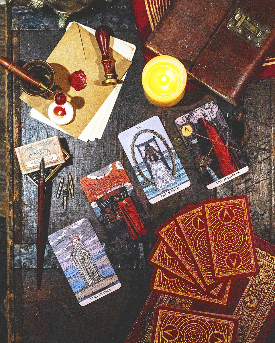 The Somnia Tarot - Dreams & Nightmares Based Deck by Nicolas Bruno