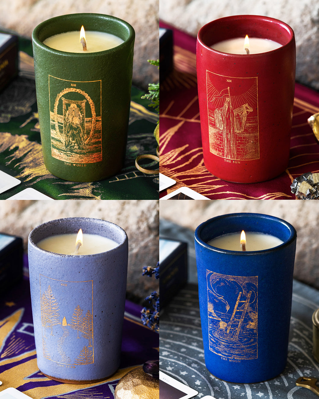 The Somnia Tarot - The Altar Candle - Handmade Vessels and Candles