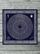 Load image into Gallery viewer, The Somnia Tarot Spread Cloth - Suite of Six - 100% Cotton - 21.5 x 21.5 inches
